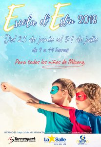 cartel gran escola estiu